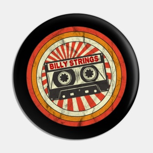 Billy Proud Name Retro Cassette Vintage Pin