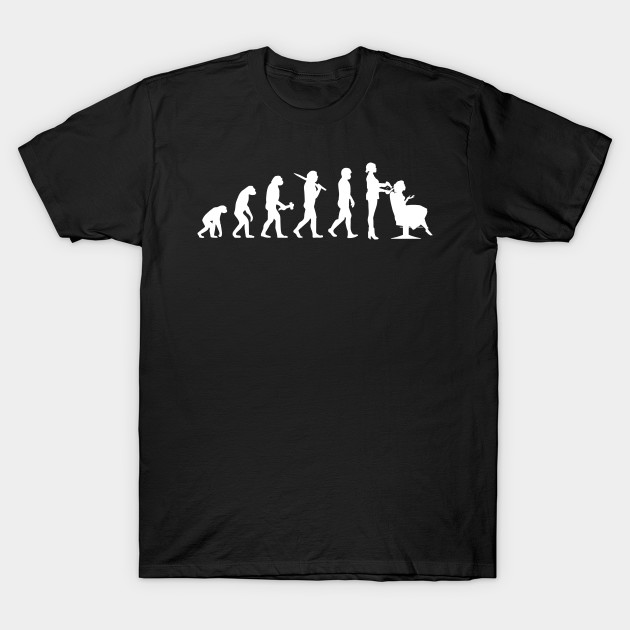 Hairdresser Hair Stylist Hairstylist Evolution Hairdresser T