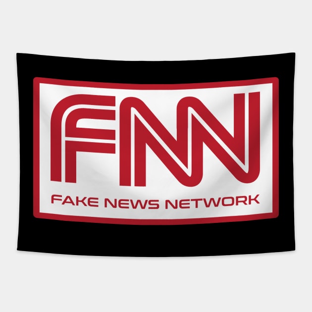 Fake News Tapestry by NineBlack