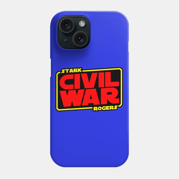 Civil War (colour) Phone Case by ZombieMedia