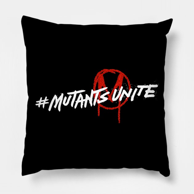 Mutant Unite  - light version Pillow by AO01