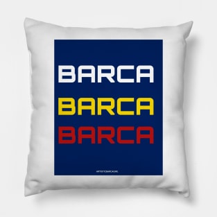 barca barca barca Pillow