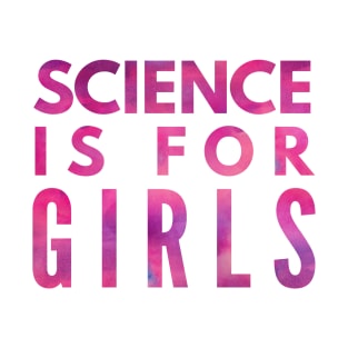 Cool Science Is For Girls Youth Girl Scientists T-Shirt