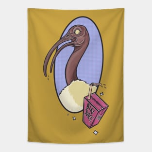 Bin Chicken - Urban Legends (Black Headed Ibis) Tapestry