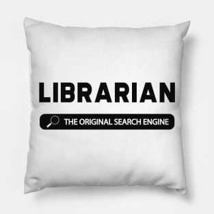 Librarian The original Search Engine Pillow