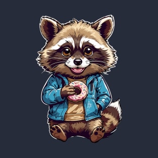 raccoon with donuts T-Shirt