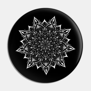 Mandala: sacred geometry Pin