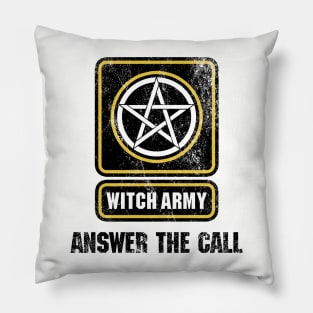 Answer The Call - WITCH ARMY - Distressed Motherland: Fort Salem Pillow