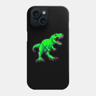 Awesome T Rex Dinosaur Illustration Phone Case