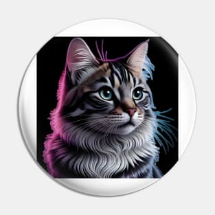 Radiant Cat Pin