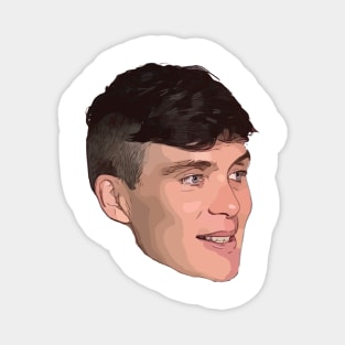 Cillian Murphy Vector Art Magnet