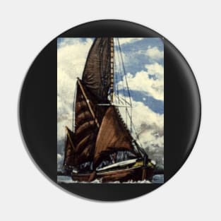 THAMES SAILING BARGE CABBY Pin