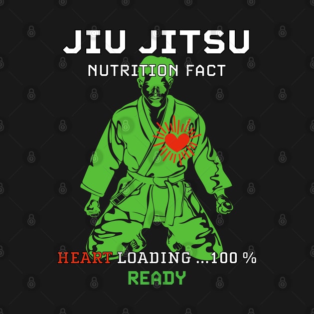 Funny Jiu Jitsu Nutrition Facts by PunnyPoyoShop