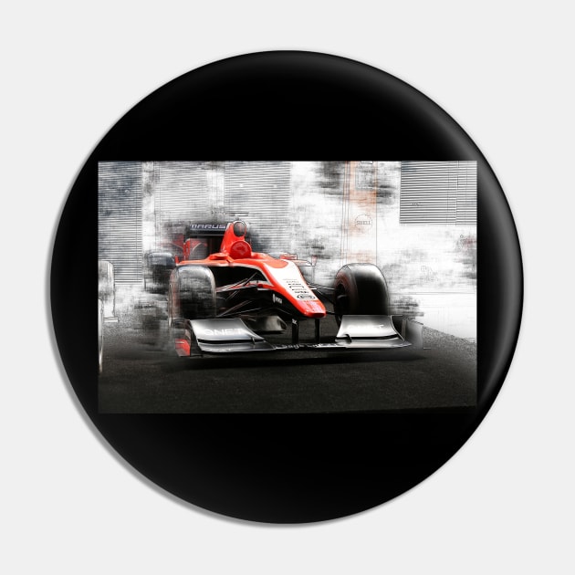 formula one - pencil, original Pin by hottehue