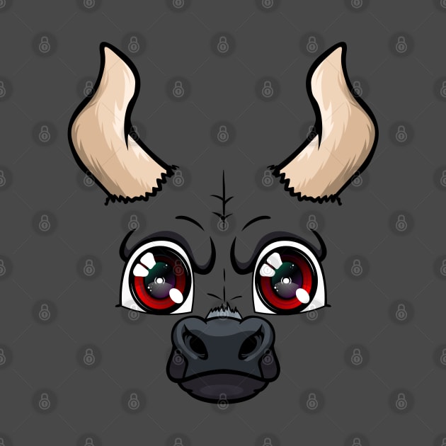 Bull Face by Chimera Cub Club