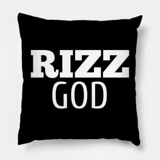 Rizz God Pillow