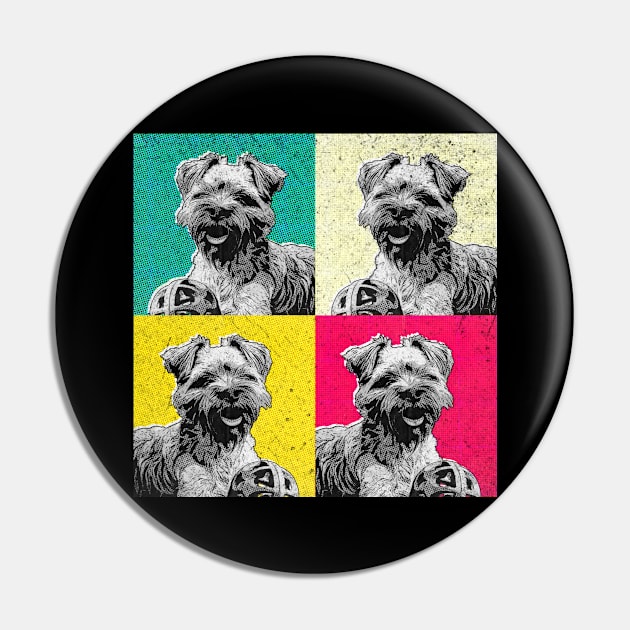 Yorkshire Terrier dog retro Pin by SerenityByAlex