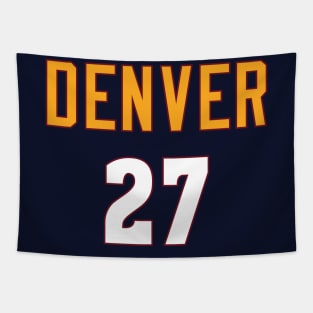 Denver Basketball Tapestry