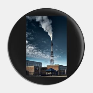 Small factory causing pollution Pin