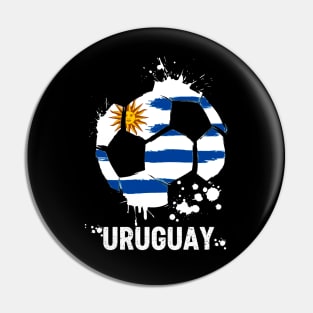 Uruguay Qatar 2022 World Cup, Uruguay Soccer Team 2022 Supporter Funny Uruguay Flag Futbol Pin