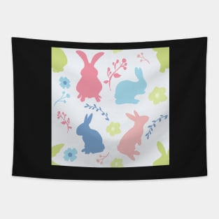 Colourful Bunnies Tapestry