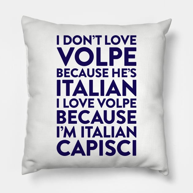 I Love Anthony Volpe Pillow by JP