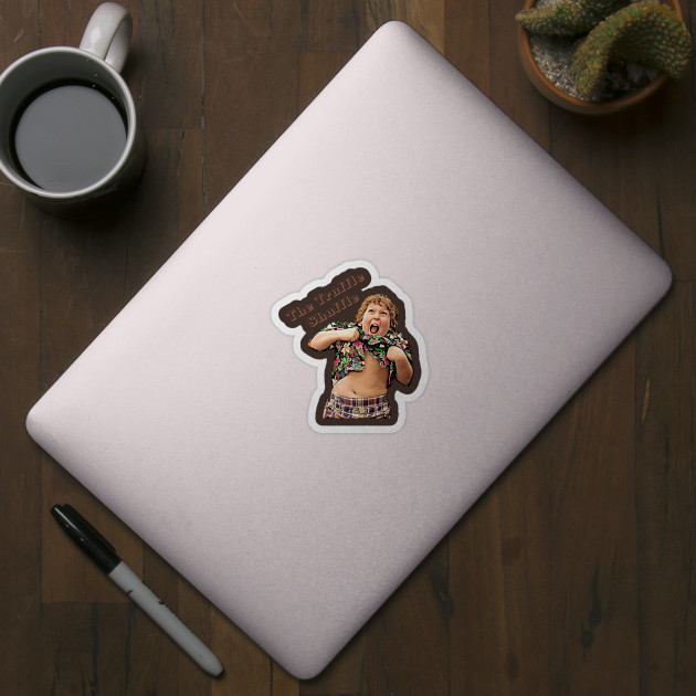 The Truffle Shuffle - Goonies - Sticker