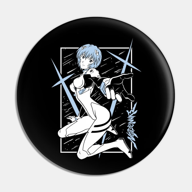 Evangelion Rei ayanami Pin by Arkllychile