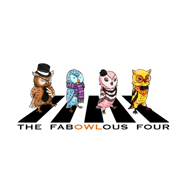 The FabOWLous Four by Miki De Goodaboom