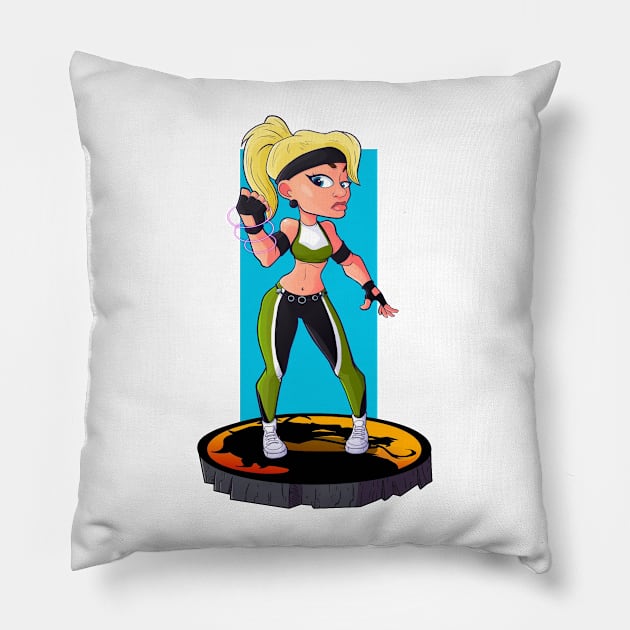 sonya Pillow by dubcarnage