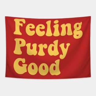 Feeling Purdy Good Meme Squad Tapestry