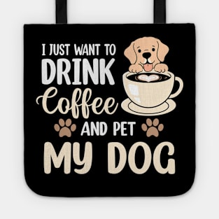 Coffee and Dog Lover Tote