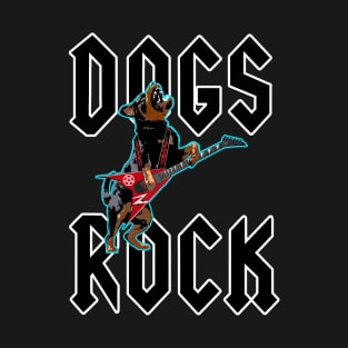 Dogs Rock #3 T-Shirt