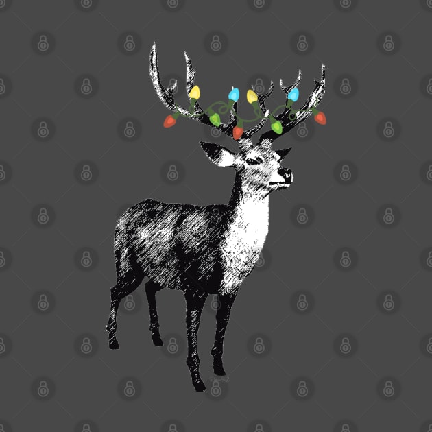 Reindeer Christmas Tree by Afrocentric-Redman4u2