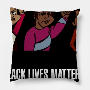 Black Lives Matter- Toon edition Pillow