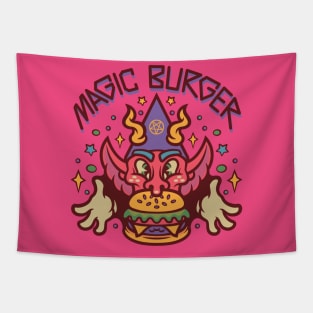 Magic burger Tapestry