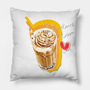 Caramel latte Pillow