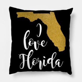 I Love Florida Pillow