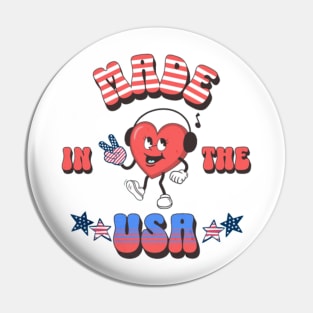 Made in the USA Pin