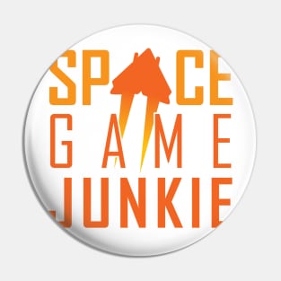 Space Game Junkie Logo Pin