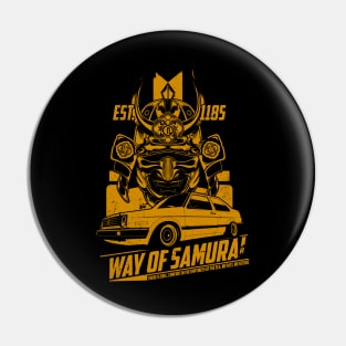 WAY OF SAMURAI (OCHER) Pin