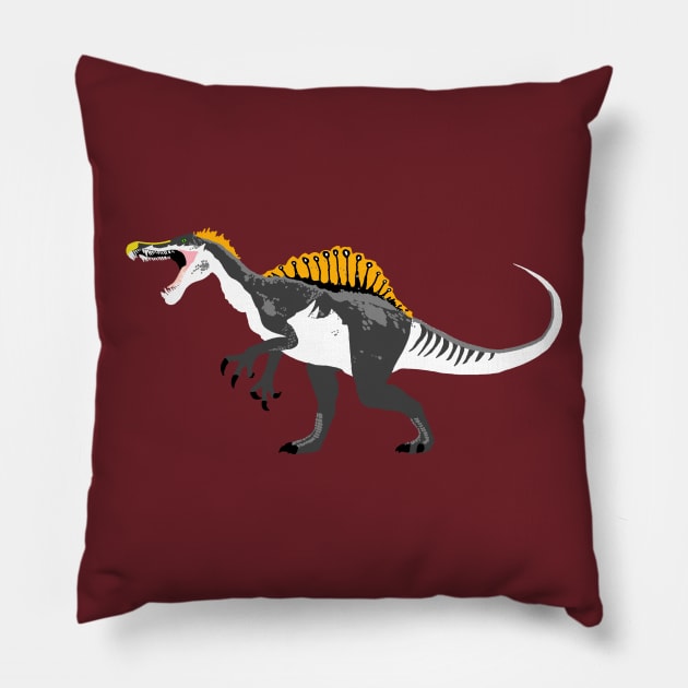 Primal Carnage Spinosaurus Pillow by stargatedalek