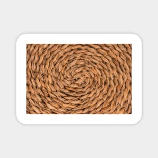 Wicker place mat background Magnet