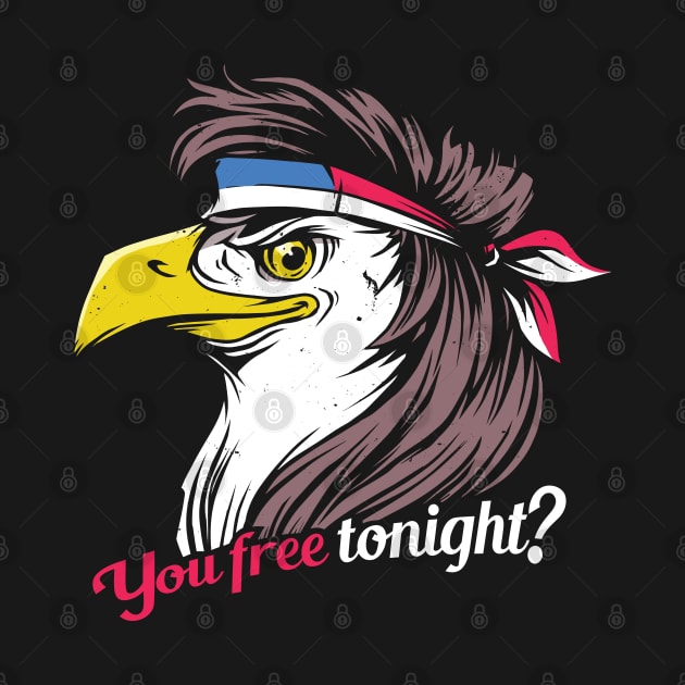 You Free Tonight? Patriotic Eagle Mullet by jasebro