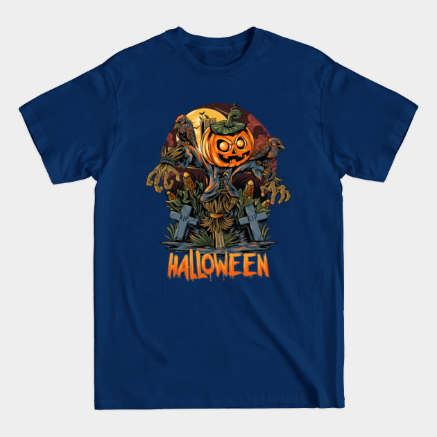 Disover halloween scarecrow pumpkins - Halloween Gifts - T-Shirt