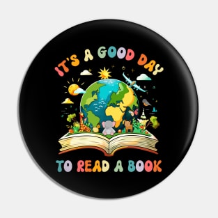 It's a Good Day to Read a Book Pin