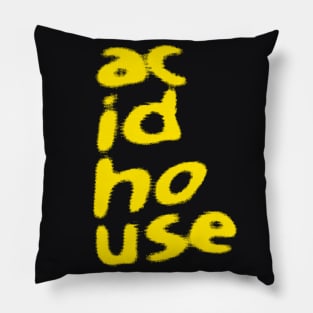 Acid House ///// Rave Design Pillow