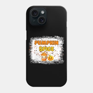 Pumpkin Spice | Bleached Tshirt Phone Case