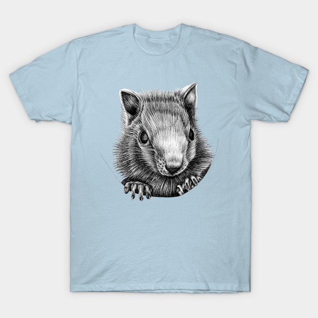 Discover White chipmunk illustration - Chipmunk - T-Shirt