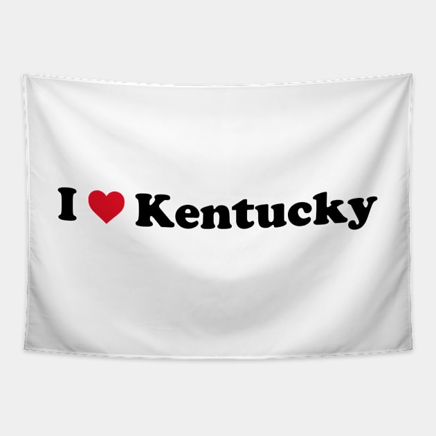 I Love Kentucky Tapestry by Novel_Designs